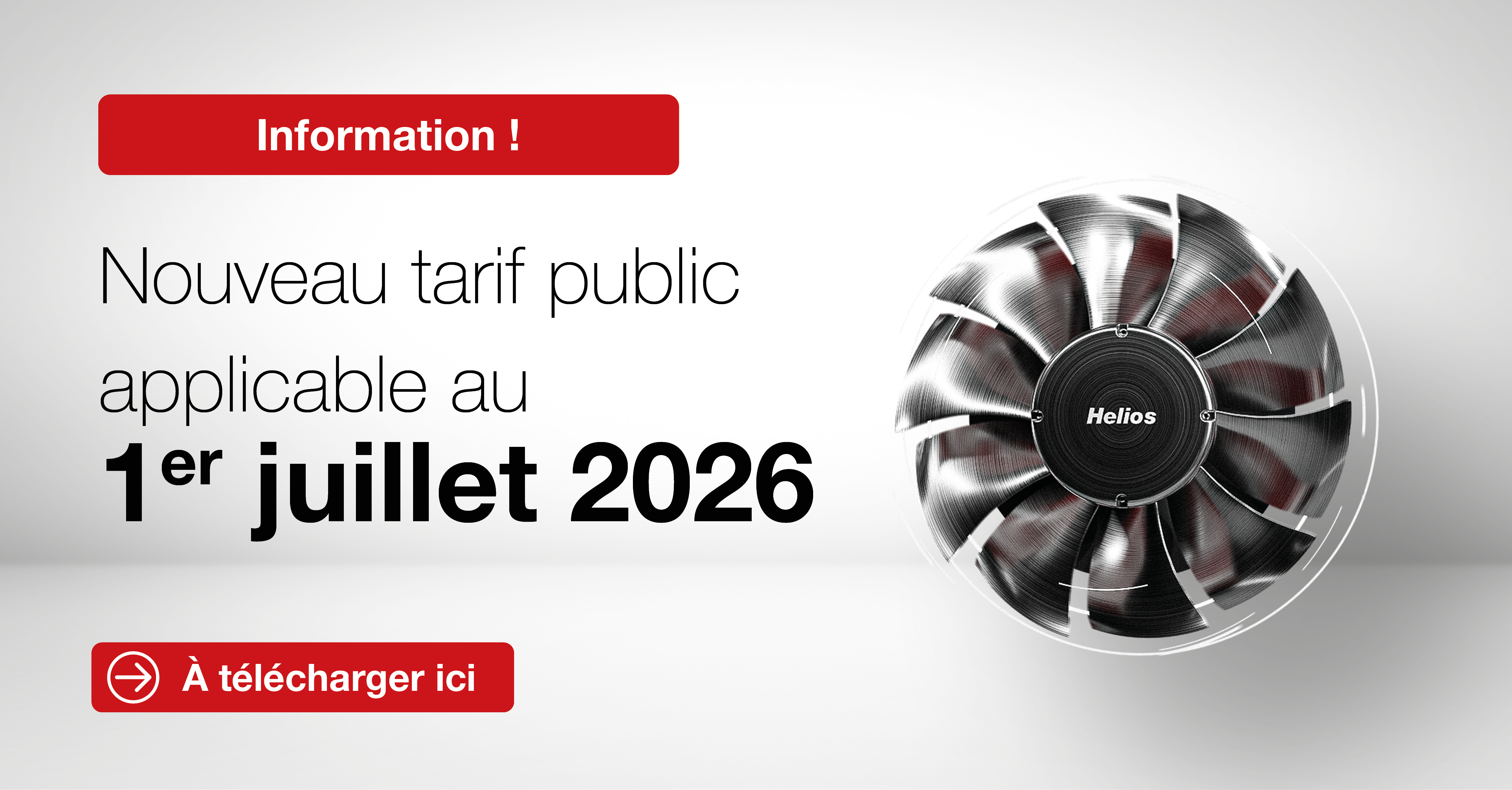 Helios Nouveau tarif public 2026