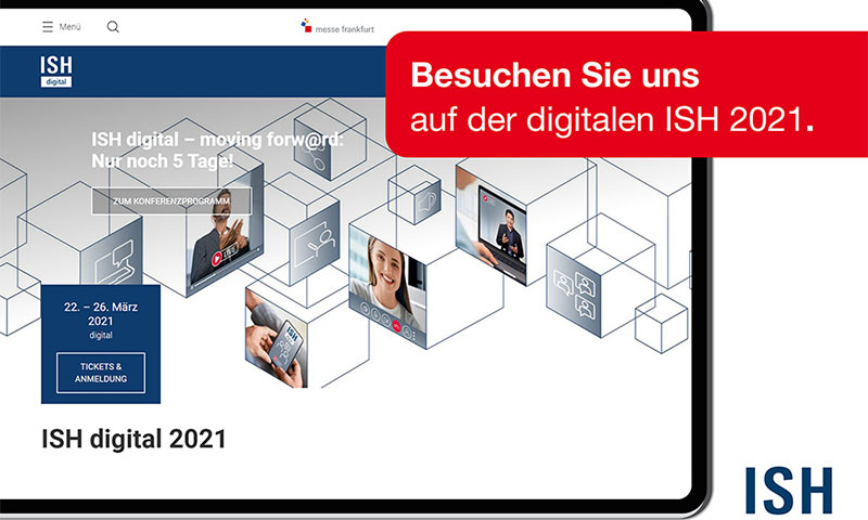 Helios Ventilatoren nimmt an der ISH digital 2021 teil