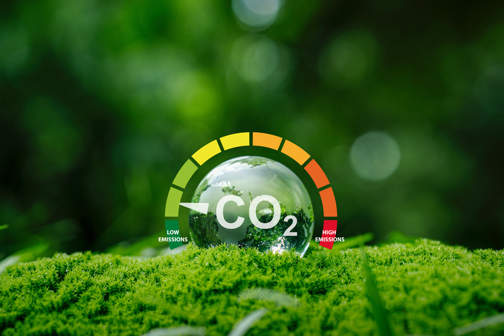 CO₂-Monitor im Büro